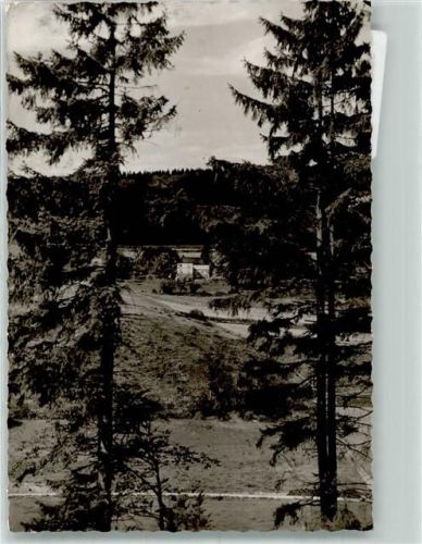 Wunderthausen Foto Original aus Archiv eines Ansichtskartenverlags Gasthaus Pension Haus Bernhardt Ort handschriftlich