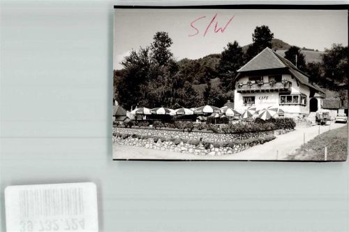 Simonswald Cafe Märchengarten Foto Original aus Archiv eines Ansichtskartenverlags Ort handschriftlich