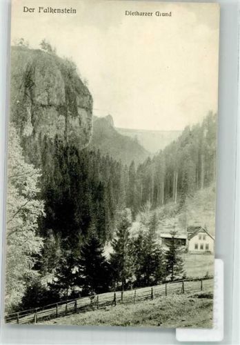 Tambach-Dietharz Der Falkenstein im Dietharzer Grund Verlag Berthel No. 9