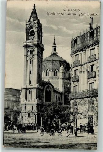 Madrid 1927 Kirche San Manuel San Benito