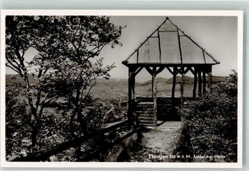 Ebingen Schleicher-Hütte Aussichtspunkt