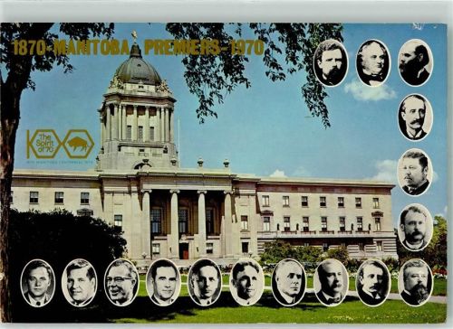 Winnipeg The Premiers of Monitoba 1870-169 Foto AK