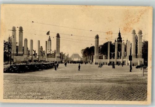 Brüssel Ausstellung 1935 Foto AK
