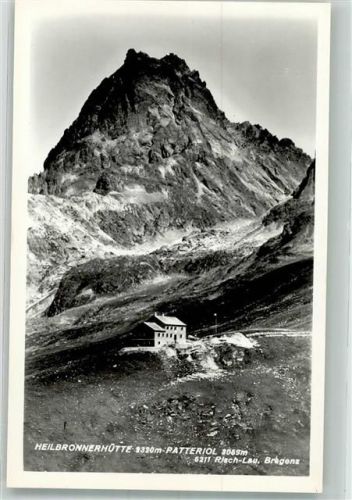 Neue Heilbronner Hütte Hüttenstempel Foto Risch-Lau