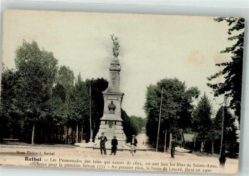 Rethel Denkmal Promenade des Isles