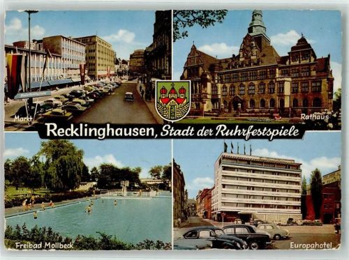 Recklinghausen Europahotel Schwimmbad Markt Rathaus