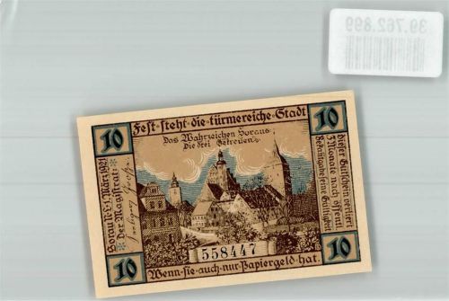 Sorau 10 Pfennig