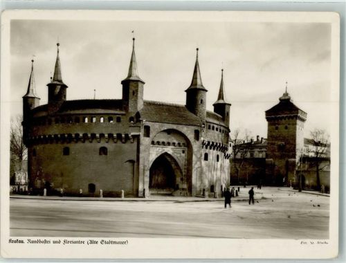 Krakau Rundbastei Floriantor