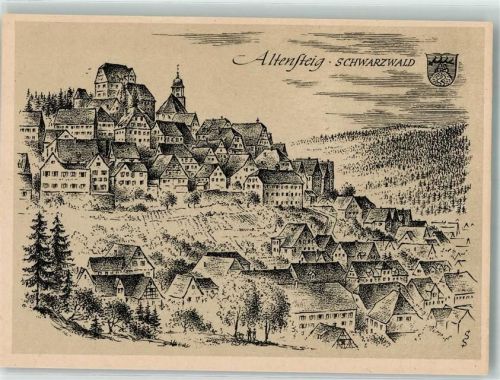 Altensteig sign. Schäfer-Grohe, L.
