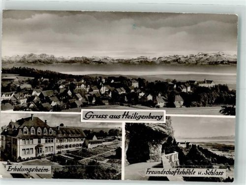 Heiligenberg Freundschafts- Höhle Schloss Pension Erholungsheim Marke Notopfer Berlin