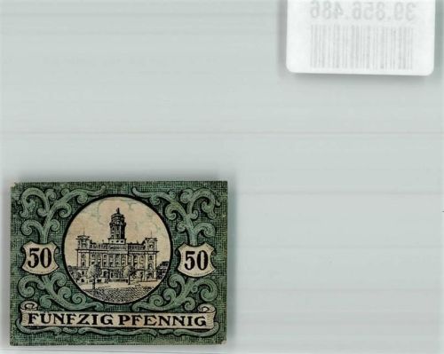 Zeulenroda 1920 50 Pfennig Rathaus
