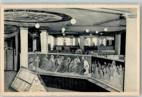 Brüssel 1935 Ausstellung Palais de la Vie Catholique Kirche