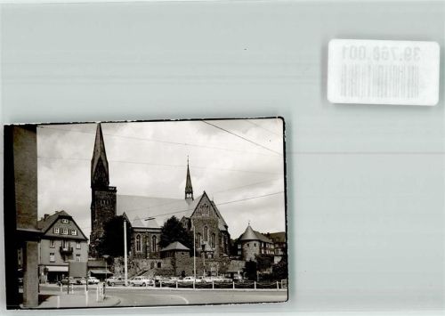 Olpe Kirche St. Martinus Foto Original aus Archiv eines Ansichtskartenverlags Ort handschriftlich