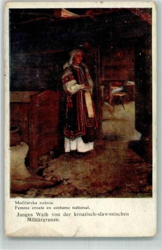 Junge Frau von der kroatisch-slawonischen Militärgrenze D.K. & Co. S. 176