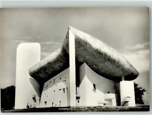 Ronchamp Chapelle de Notre-Dame-du Haut Architekt Le Corbusier