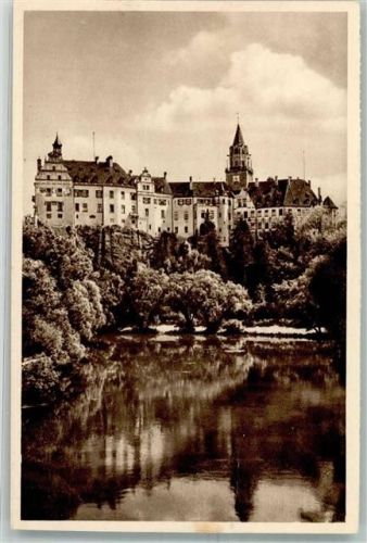 Sigmaringen 1934 Reichswinterhilfe-Lotterie Bild 26 Schloss Sigmaringen Das schöne Deutschland Fotograf Emma Kottmann