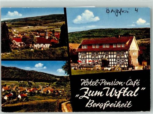 Bergfreiheit Hotel Pension Cafe zum Urftal VW Käfer