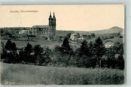Bad Staffelstein 1911 Wallfahrtskirche Vierzehnheiligen