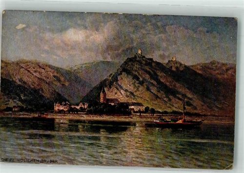 Kamp-Bornhofen Burg die Feindlichen Brüder