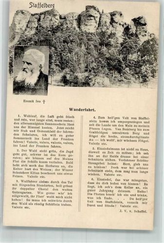 Bad Staffelstein Portait Ermeit Ivo Staffelberg Wanderfahrt