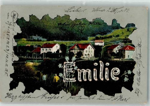 1899 Emilie Verlag Edgar Schmidt Serie 1515 Dess. 100