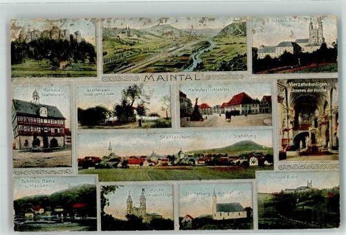 Bad Staffelstein Vierzehnheiligen inneres Staffelberg KircheHausen
