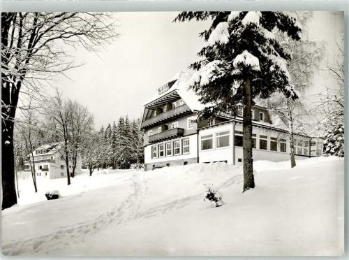 Bermersbach Hotel Rote Lache Winter