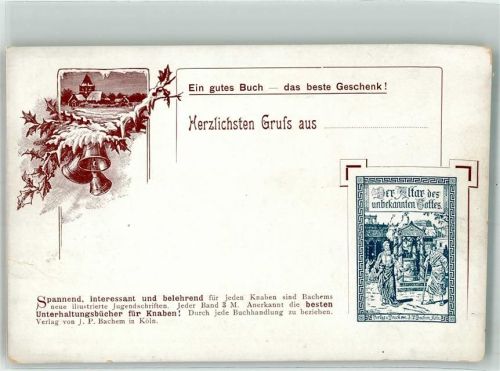 Vignette Glocken Unterhaltungsbücher