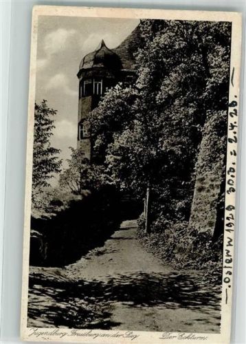 Freusburg 1929 Aufgang zur Jugendburg Freusburg Fotograf Immig