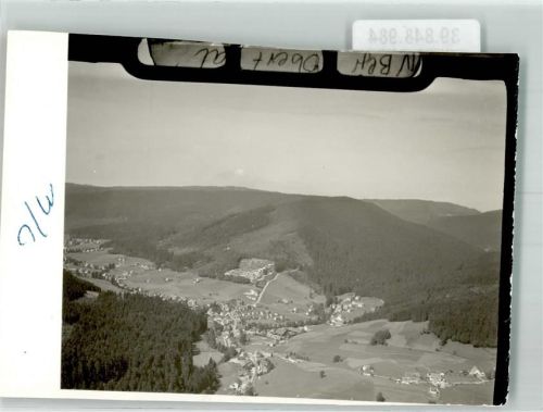Obertal Vogelschau Ort handschriftlich Foto Original aus Archiv eines Ansichtskartenverlags