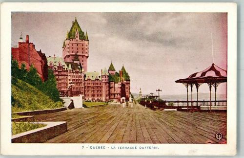 Quebec 1949 La Terrasse Dufferin