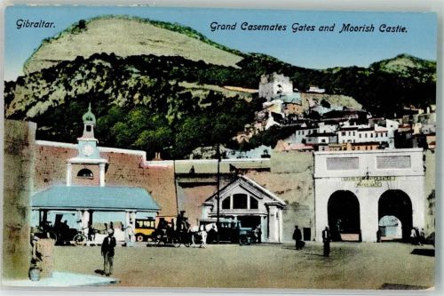 Gibraltar Omnibus Grand Casemates Gates Burg Moorish Castle