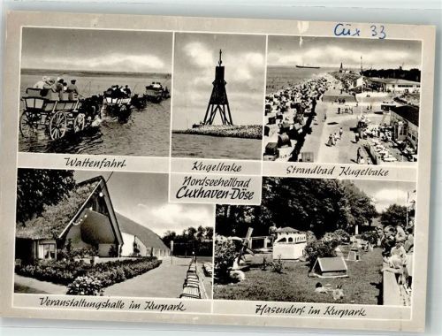 Döse Leuchtturm Kugelbake Gasthaus Kurpark Hasendorf Schwimmbad