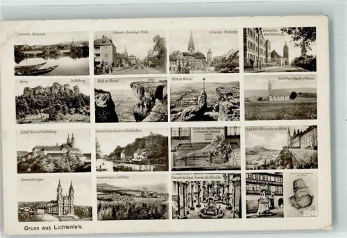 Lichtenfels WK II Adolf Hitler Straße Staffelstein Kapelle Bamberger Straße Marktplatz
