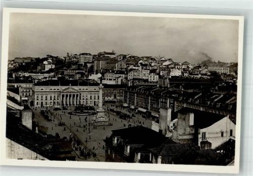 Lisboa Denkmal Praca Dom Pedro