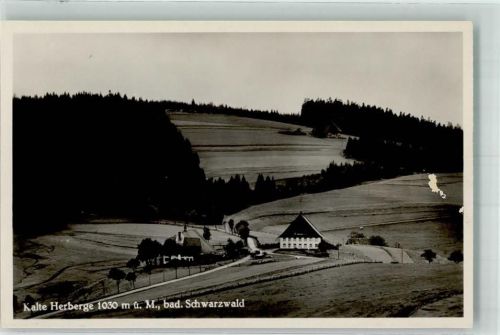 Vöhrenbach 1931 Gasthaus Kalte Herberge