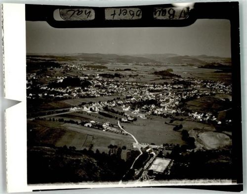 Obertal Vogelschau Ort handschriftlich Foto Original aus Archiv eines Ansichtskartenverlags