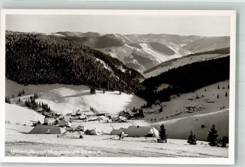 Muggenbrunn Gasthaus Grüner Baum Winter