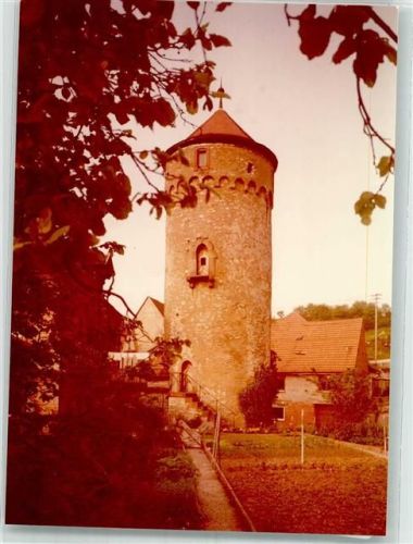 Osterburken Ort handschriftlich Foto Original aus Archiv eines Ansichtskartenverlags