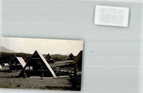Siegsdorf Ferienpark Vorauf Foto Original aus Archiv eines Ansichtskartenverlags Ort handschriftlich