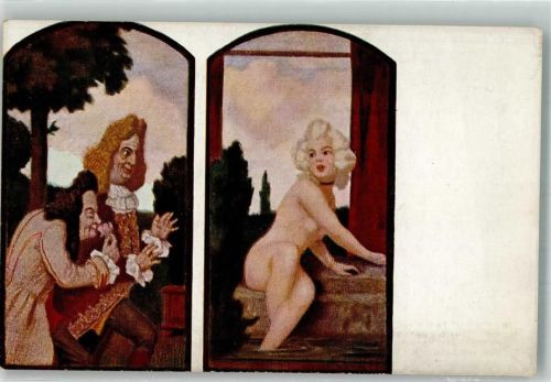 Erotik Mademoiselle Susanne im Bade G. Hirth`s Verlag Nr. 155