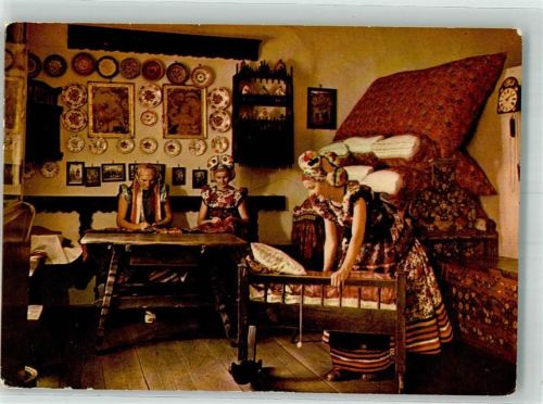 Volkstümliches matjo Zimmer aus Mezökövesd Fotograf Bakonyi