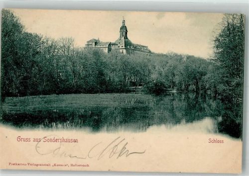Sondershausen 1901 Schloss