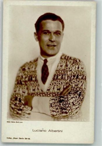 Schauspieler Luciano Albertini Ross Verlag Nr.1387-1