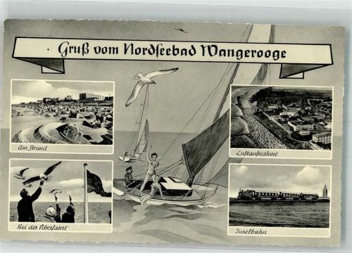 Wangerooge Schwimmbad Strand Fliegeraufnahme Eisenbahn Inselbahn
