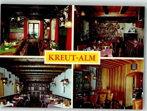Großweil 1997 Gasthaus Kreut-Alm