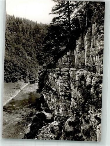 Bonndorf Wutschschlucht mit Felsengalerie