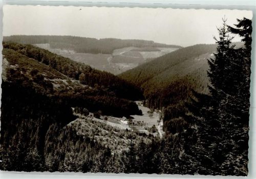 Endorf Gehren Pension Waldfrieden Ort handschriftlich Foto Original aus Archiv eines Ansichtskartenverlags