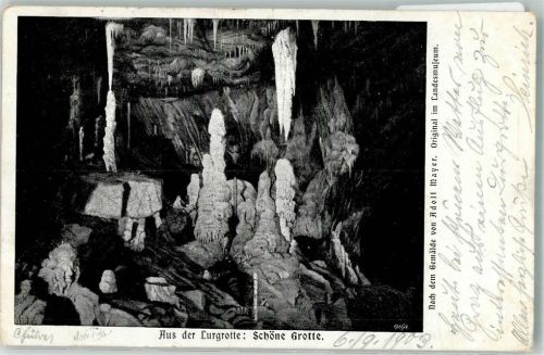 Semriach 1903 Lurgrotte