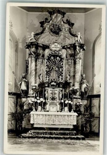 St. Peter Wallfahrtskirche Maria Lindenberg Gnadenaltar Fotograf Prinz